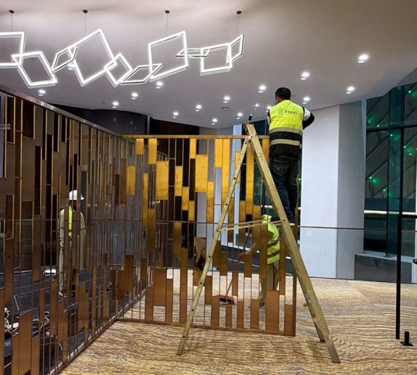 مشروع فرع بنك الرياض - مدينة الملك عبدالله الماليه KAFD